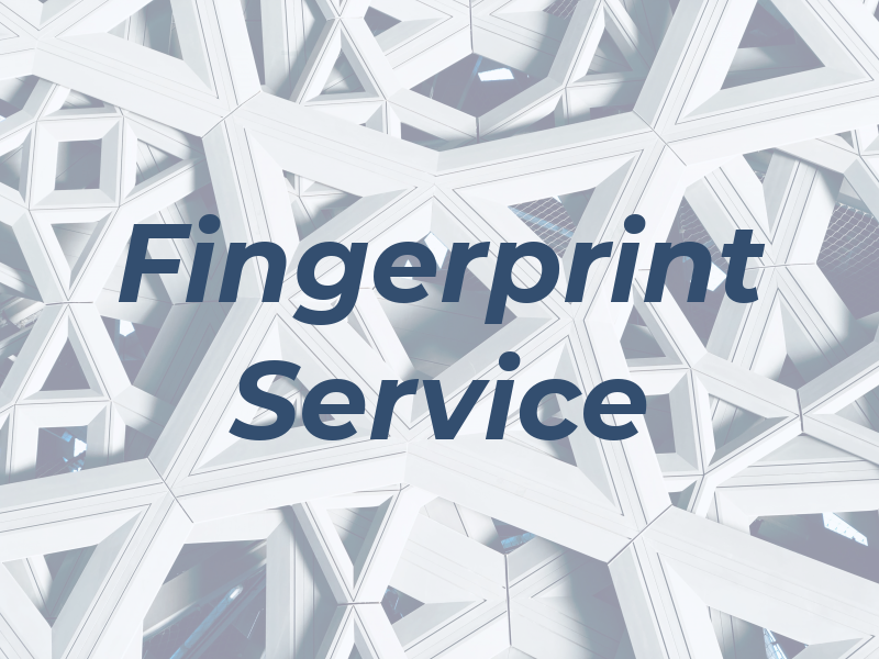 Fingerprint Service