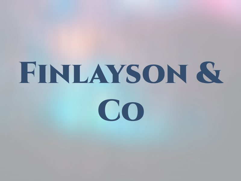 Finlayson & Co