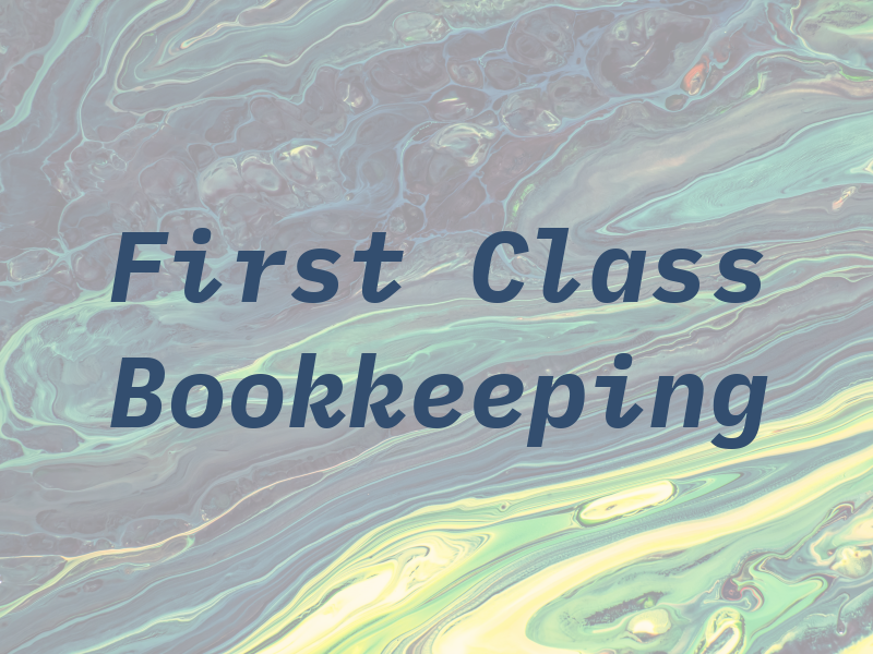 First Class Bookkeeping