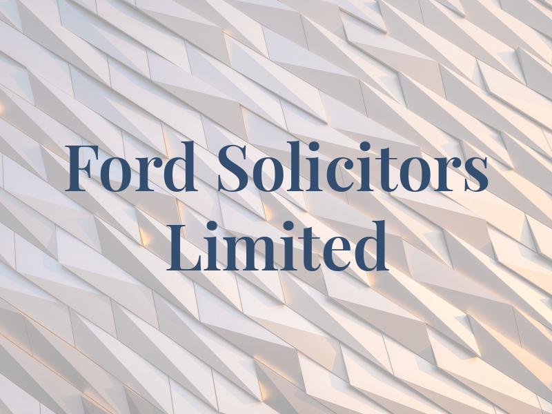 Ford Solicitors Limited