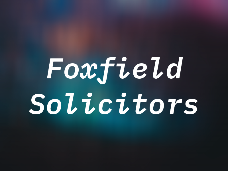 Foxfield Solicitors