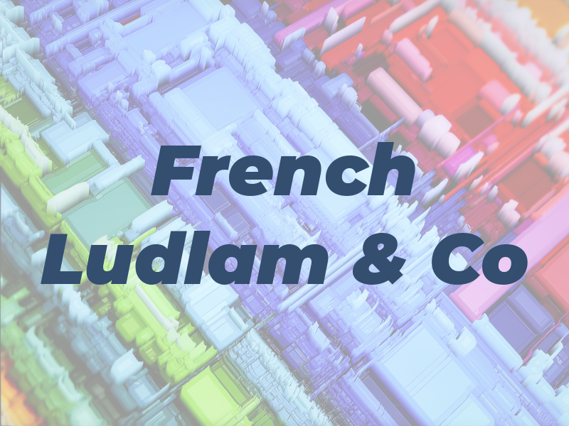 French Ludlam & Co