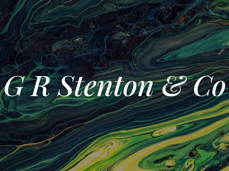 G R Stenton & Co