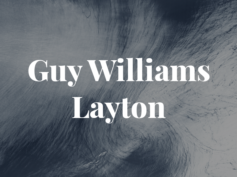 Guy Williams Layton