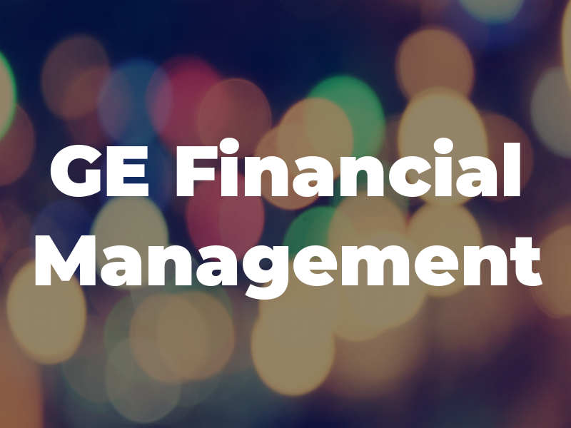 GE Financial Management