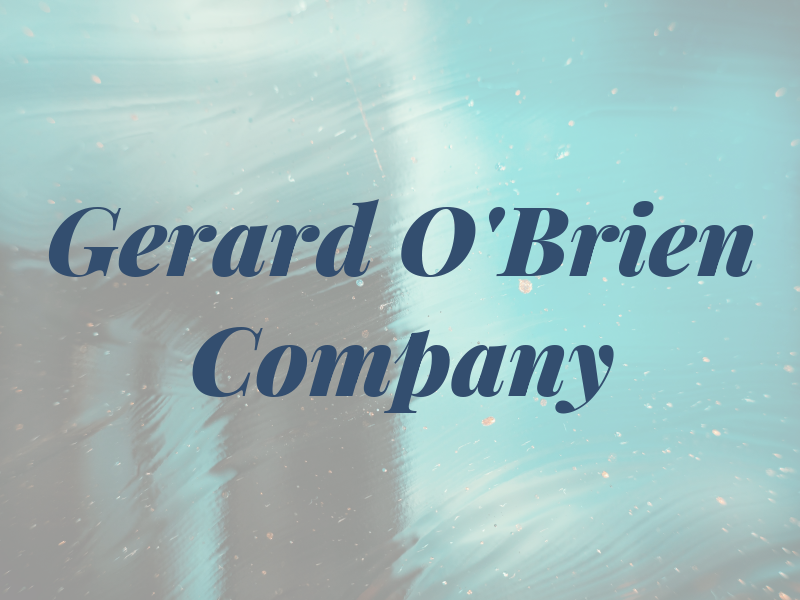 Gerard O'Brien & Company