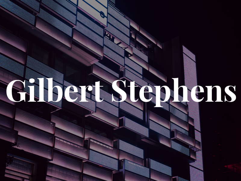 Gilbert Stephens