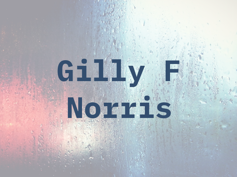 Gilly F Norris