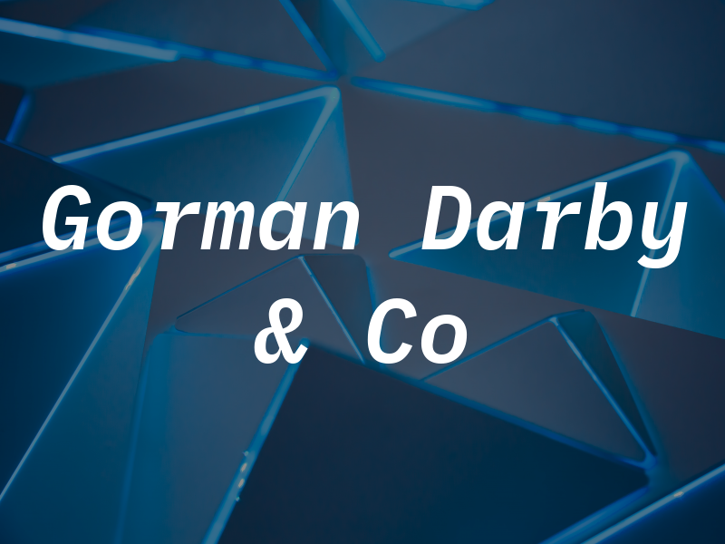 Gorman Darby & Co