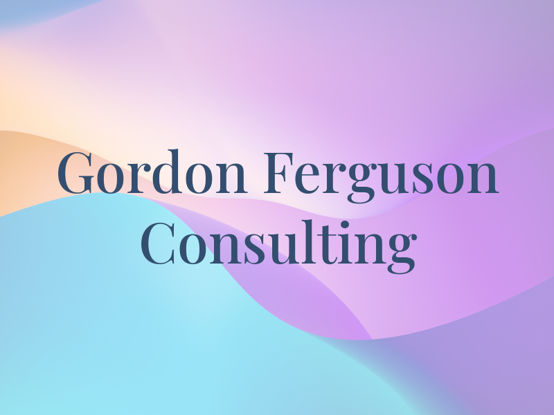 Gordon Ferguson Consulting