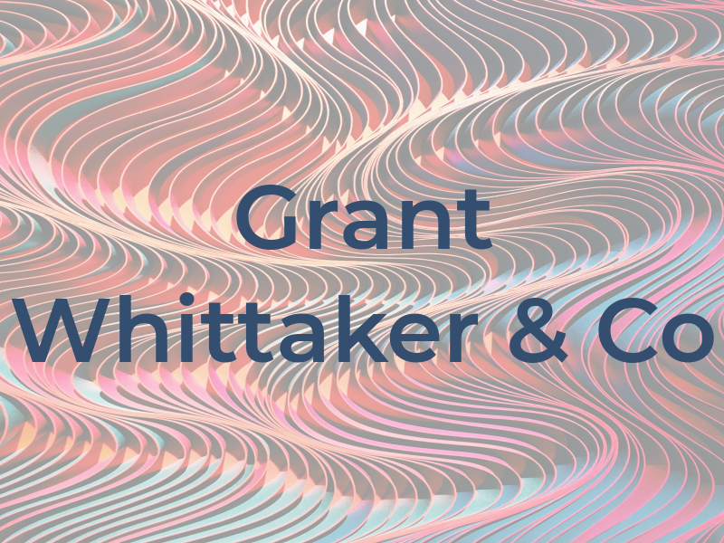 Grant Whittaker & Co