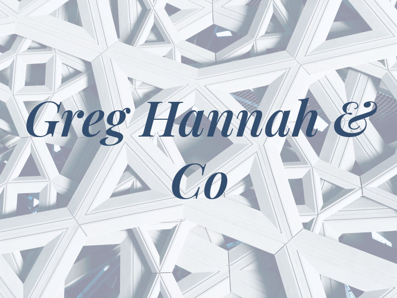 Greg Hannah & Co