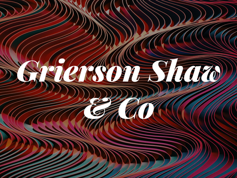 Grierson Shaw & Co