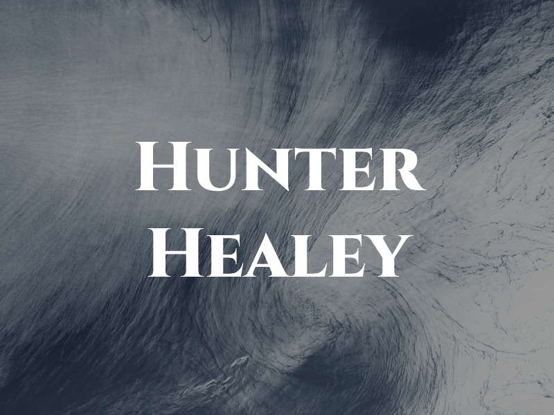Hunter Healey