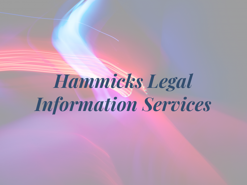 Hammicks Legal Information Services