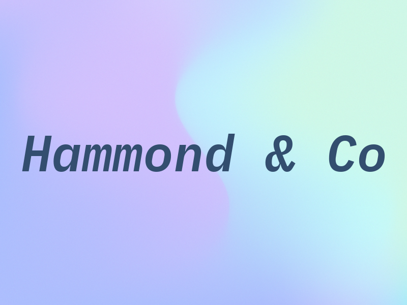 Hammond & Co