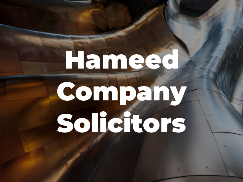 Hameed Company Solicitors