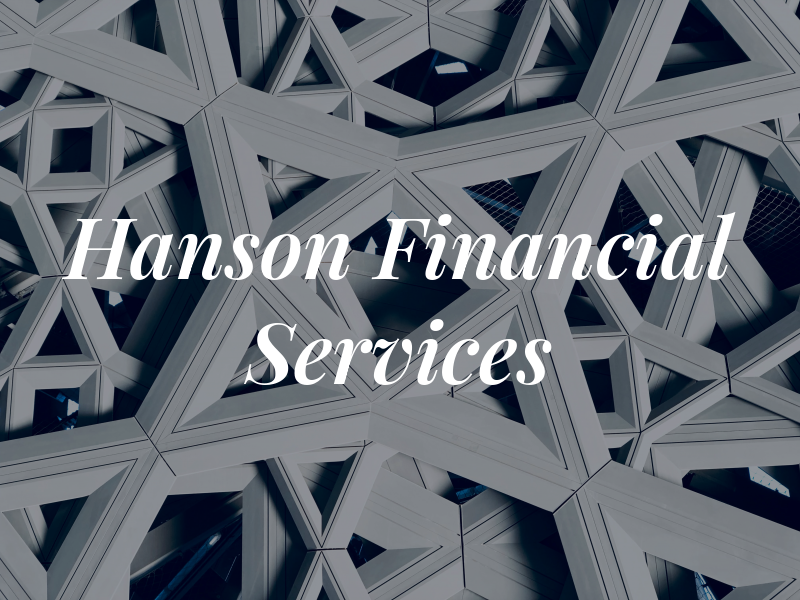 Hanson Financial Services