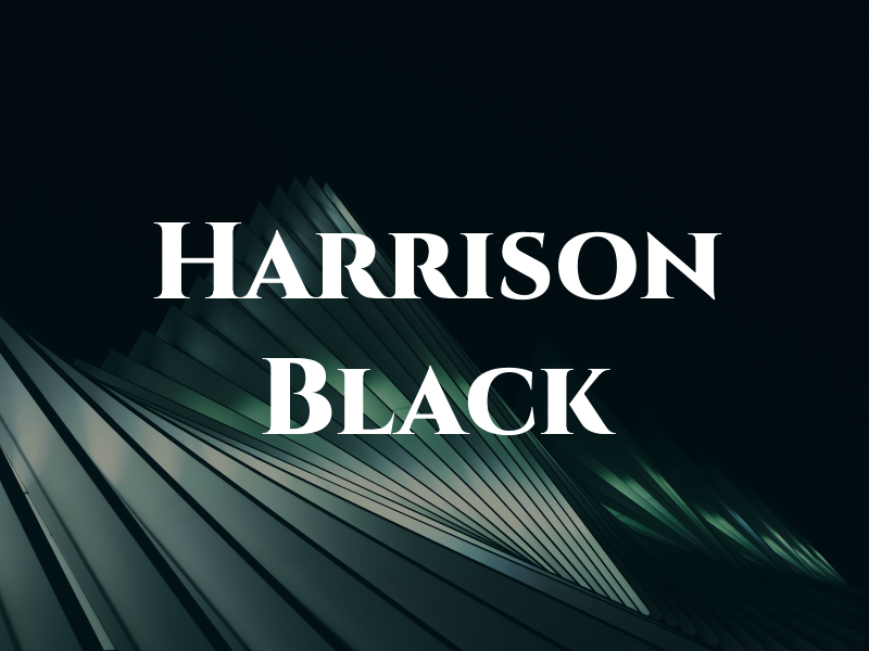 Harrison Black