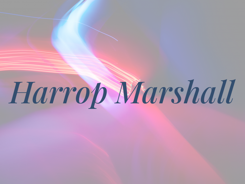 Harrop Marshall