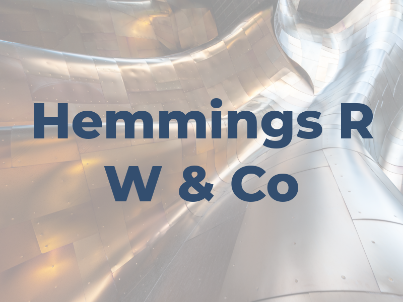 Hemmings R W & Co