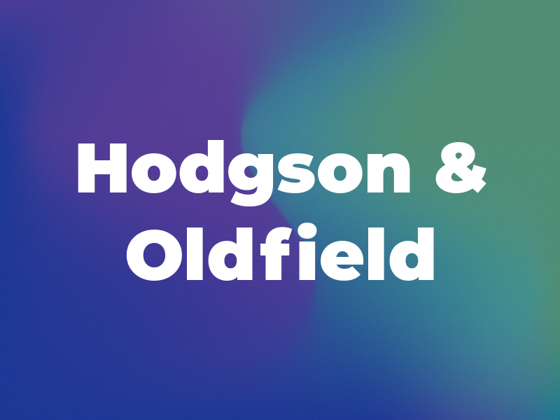 Hodgson & Oldfield