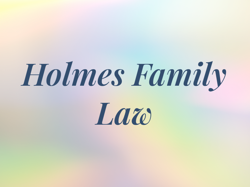 Holmes Family Law