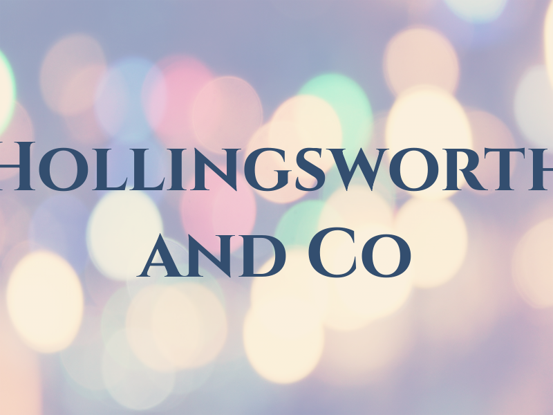 Hollingsworth and Co