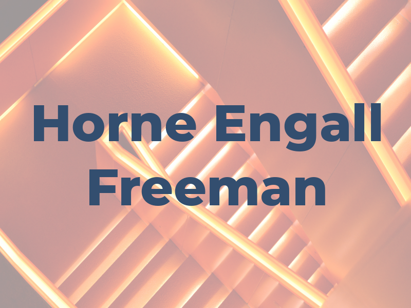 Horne Engall & Freeman