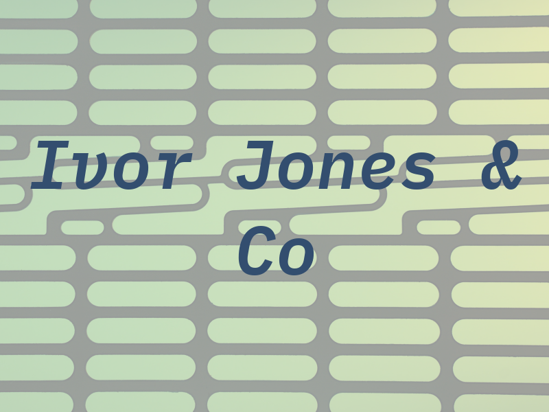 Ivor Jones & Co