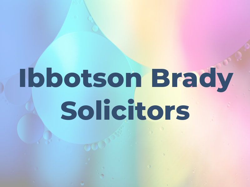 Ibbotson Brady Solicitors