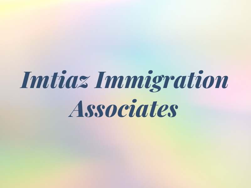 Imtiaz Immigration Associates