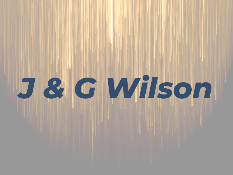 J & G Wilson