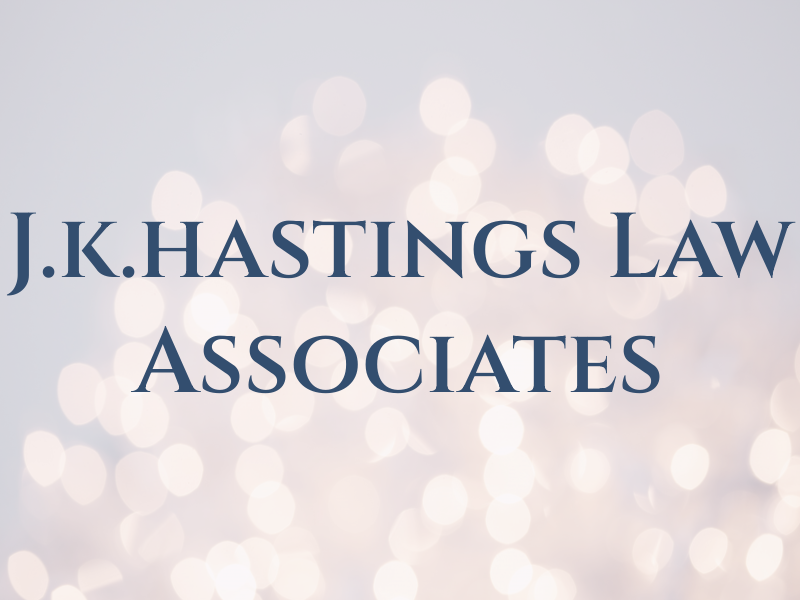 J.k.hastings Law Associates