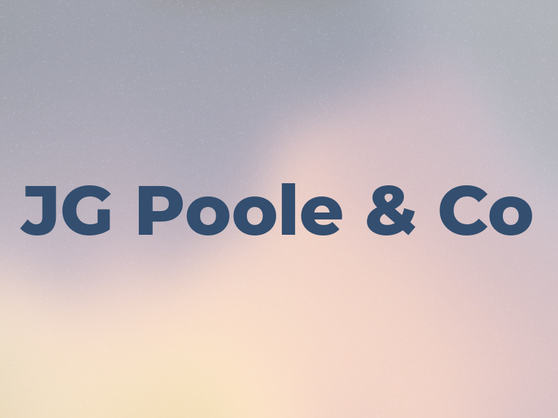 JG Poole & Co