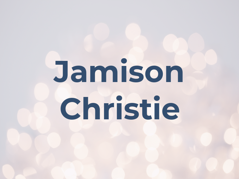 Jamison Christie