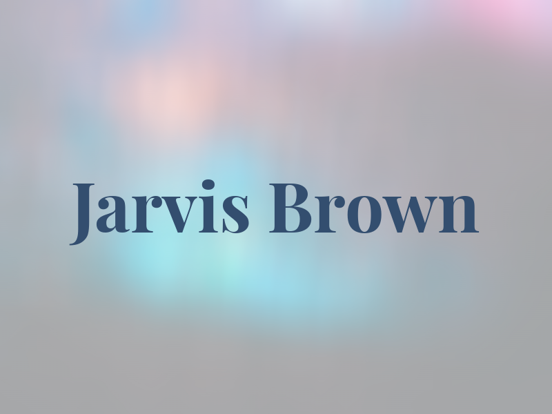 Jarvis Brown