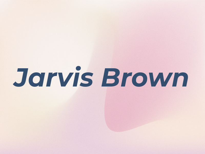 Jarvis Brown