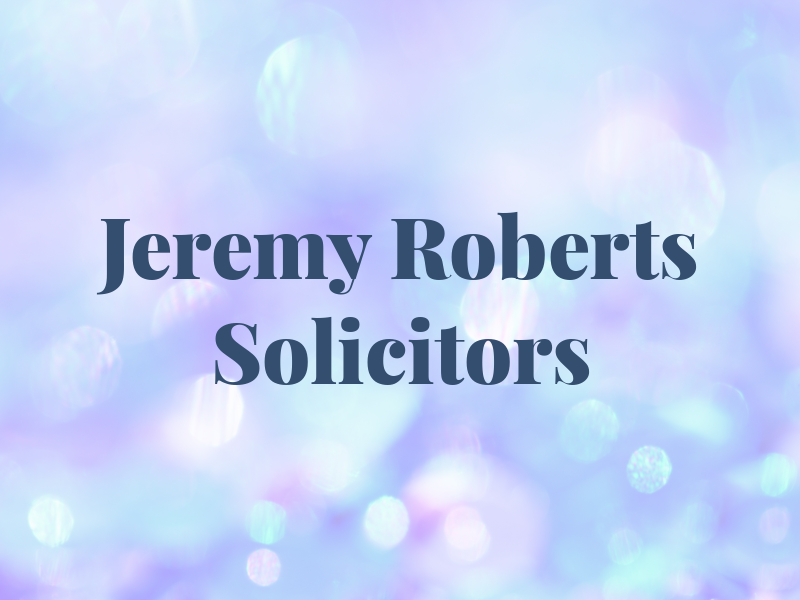 Jeremy Roberts & Co Solicitors
