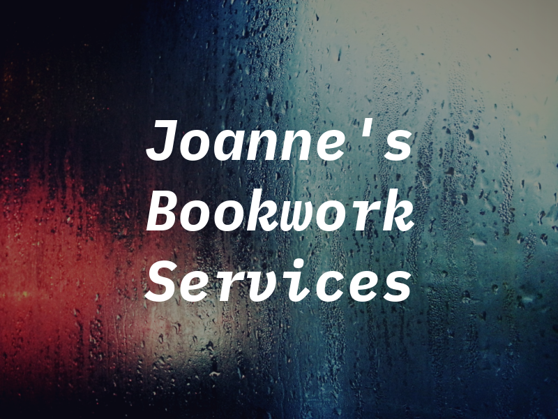 Joanne's Bookwork Services