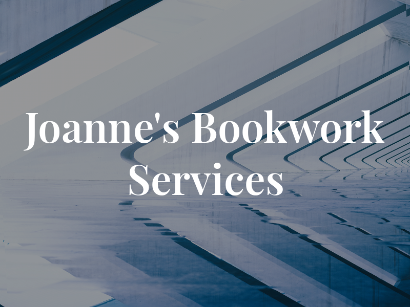 Joanne's Bookwork Services