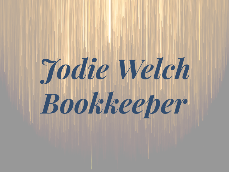 Jodie Welch Bookkeeper