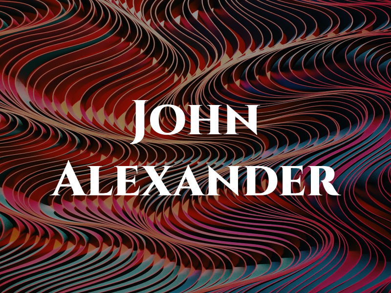 John Alexander