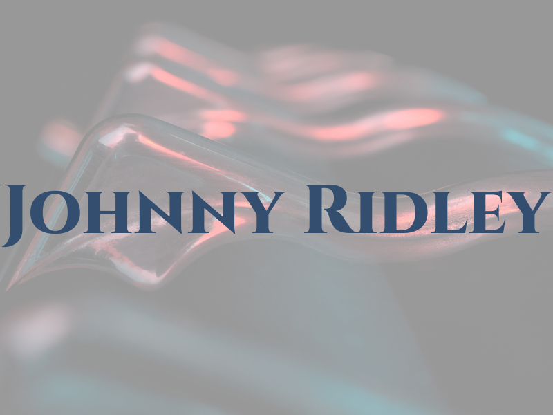 Johnny Ridley