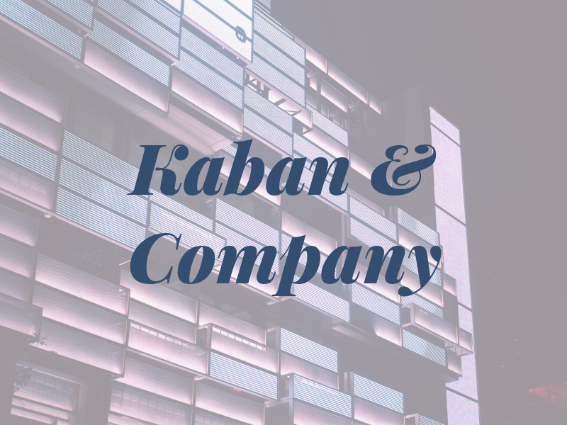 Kaban & Company