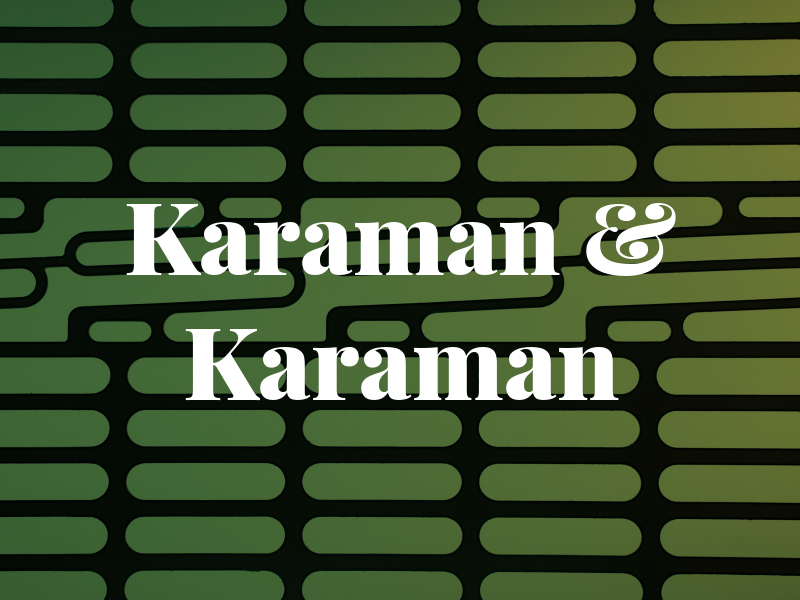 Karaman & Karaman