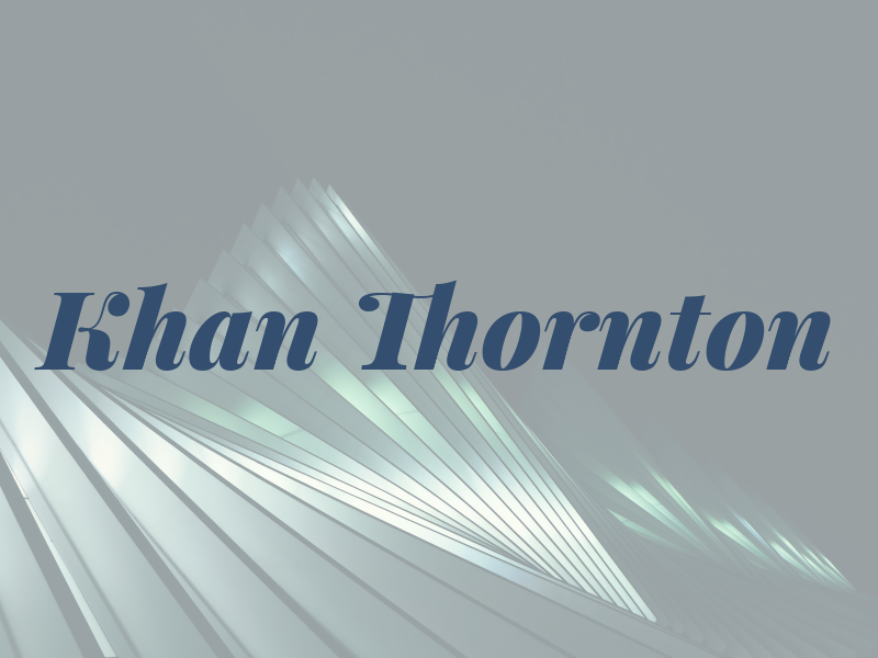 Khan Thornton