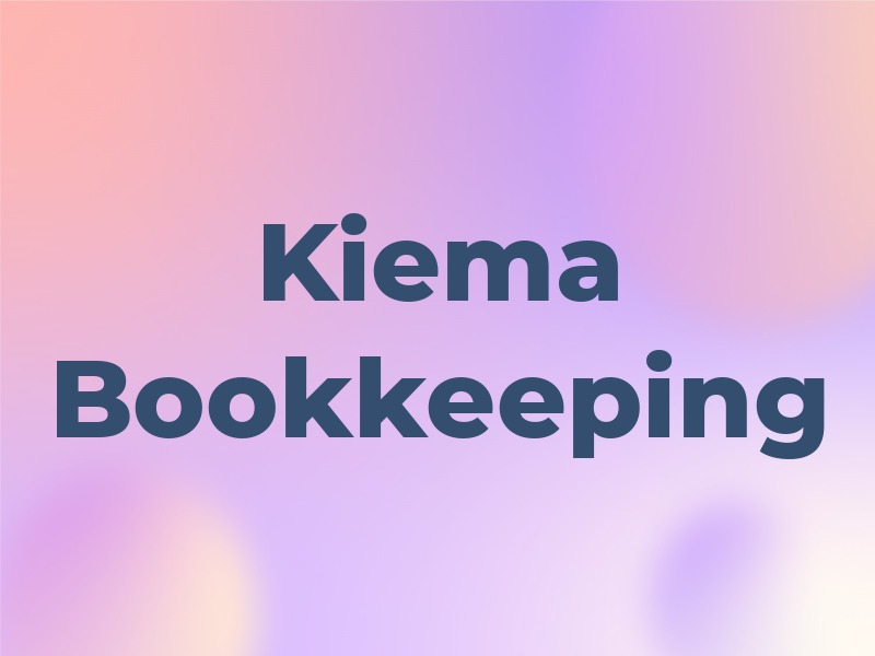 Kiema Bookkeeping
