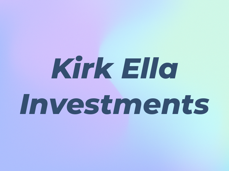 Kirk Ella Investments