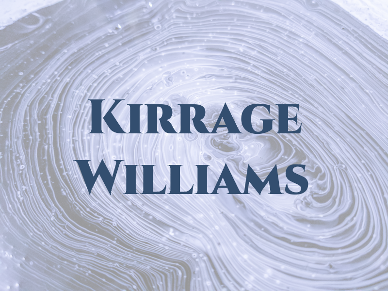 Kirrage Williams